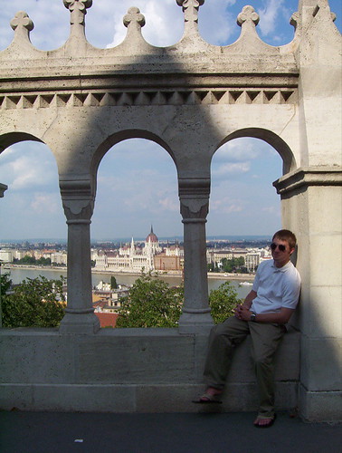 Overlooking Budapest from the Castle